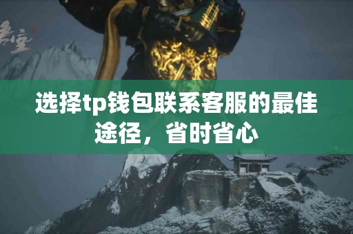 选择tp钱包联系客服的最佳途径，省时省心