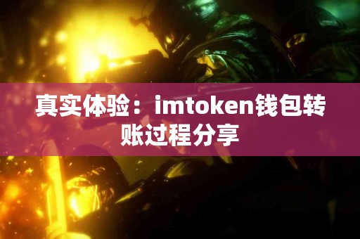 真实体验：imtoken钱包转账过程分享